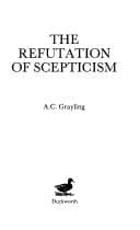 Tapa de The refutation of scepticism