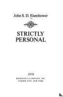 Tapa de Strictly personal