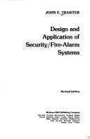 Tapa de Design and application of security/fire-alarm systems