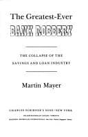 Tapa de The greatest-ever bank robbery