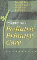 Tapa de Pocket Reference for Pediatric Primary Care