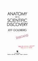 Tapa de Anatomy of a scientific discovery
