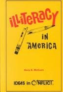 Tapa de Illiteracy in America