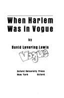 Tapa de When Harlem was in vogue