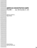 Tapa de American concentration camps