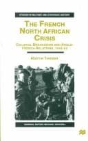 Tapa de The French North African Crisis