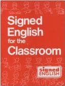 Tapa de Signed English for the classroom