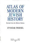 Tapa de Atlas of Modern Jewish History (Studies in Jewish History)