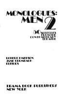 Tapa de Monologues, men, 2