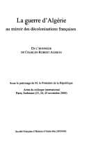 Tapa de La guerre d'Alg©♭rie au miroir des d©♭colonisations fran©ʹaises