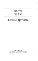 Tapa de Gunter Grass