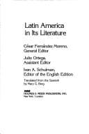 Tapa de Latin America in its literature