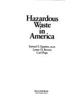 Tapa de Hazardous waste in America