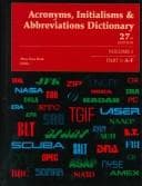 Tapa de Acronyms, initialisms & abbreviations dictionary