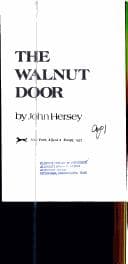 Tapa de The walnut door