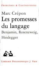 Tapa de Les promesses du langage