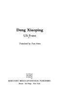Tapa de Deng Xiaoping