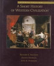 Tapa de A short history of Western civilization