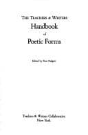 Tapa de The Teachers & writers handbook of poetic forms