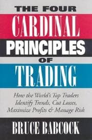 Tapa de The four cardinal principles of trading