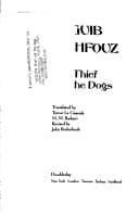 Tapa de Thief and the Dogs, The