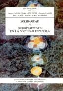 Tapa de Solidaridad y subsidiariedad en la sociedad española