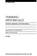 Tapa de Thinking Historically: Narrative, Imagination, and Understanding AUTHOR