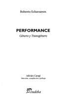 Tapa de Performance