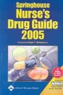 Tapa de Springhouse nurse's drug guide 2005