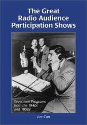 Tapa de The great radio audience participation shows