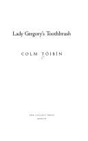 Tapa de Lady Gregory's toothbrush