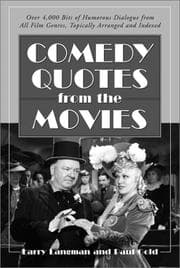 Tapa de Comedy quotes from the movies : over 4,000 bits of humorous dialogue from all film genres, topically arranged and indexed