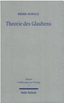 Tapa de Theorie des Glaubens