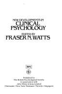 Tapa de New developments in clinical psychology