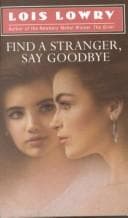Tapa de Find a stranger, say goodbye