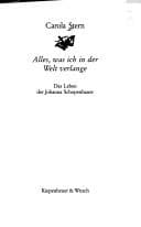 Tapa de Alles, was ich in der Welt verlange