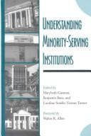 Tapa de Understanding minority-serving institutions