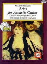 Tapa de Mel Bay Presents Arias for Acoustic Guitar