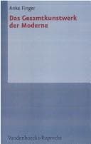 Tapa de Das Gesamtkunstwerk der Moderne
