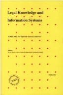 Tapa de Legal knowledge and information systems
