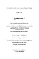 Tapa de Callimaque