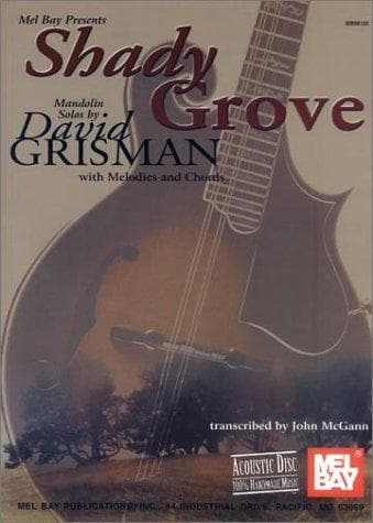 Tapa de Mel Bay Shady Grove Mandolin Solos