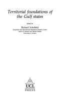 Tapa de The Territorial Foundations of the Gulf States (GRC Geopolitics)