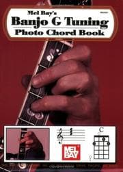 Tapa de Mel Bay Banjo G Tuning Photo Chord Book