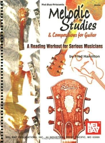 Tapa de Mel Bay Melodic Studies & Compositions for Guitar