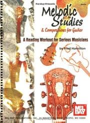 Tapa de Mel Bay Melodic Studies & Compositions for Guitar