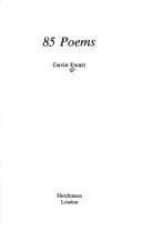 Tapa de 85 poems