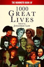 Tapa de The mammoth book of 1000 great lives