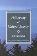 Tapa de Philosophy of natural science