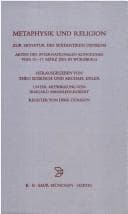 Tapa de Metaphysik und Religion